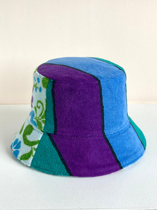 Floral YSL Patchwork Bucket Hat