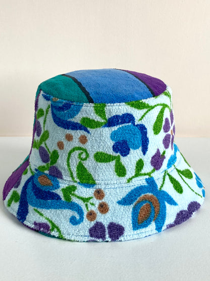 Floral YSL Patchwork Bucket Hat